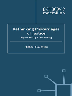 cover image of Rethinking Miscarriages of Justice